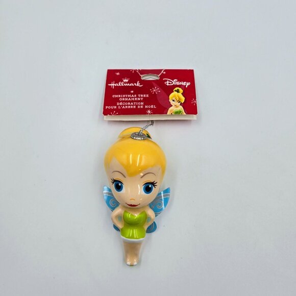 Hallmark Tinkerbell Disney Christmas Ornament Kawaii Art Tinker Bell Tree Holida - Picture 2 of 8
